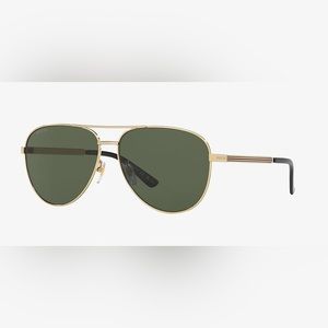 Gucci Pilot Frame Sunglasses